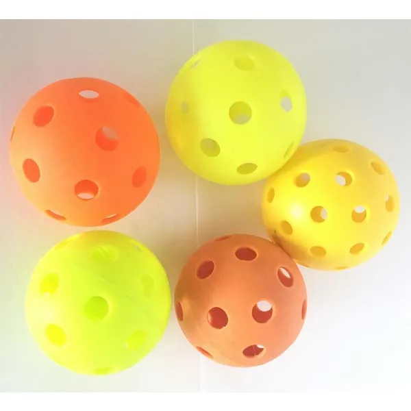 
2019 new sports durable 40 hole outdoor indoor pickleball 