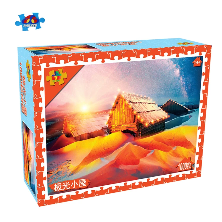 Wholesale 2018 Amazon Hot Products Puzzle 1000 Pieces Book Games for Children