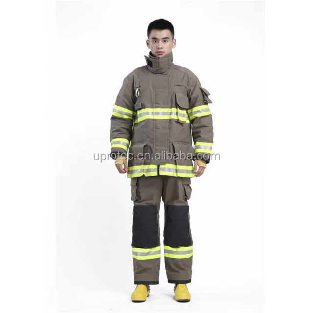 Firefighter Suits American Standard NFPA1971 UL Certificated High Performance Firefighter Turnout Gear