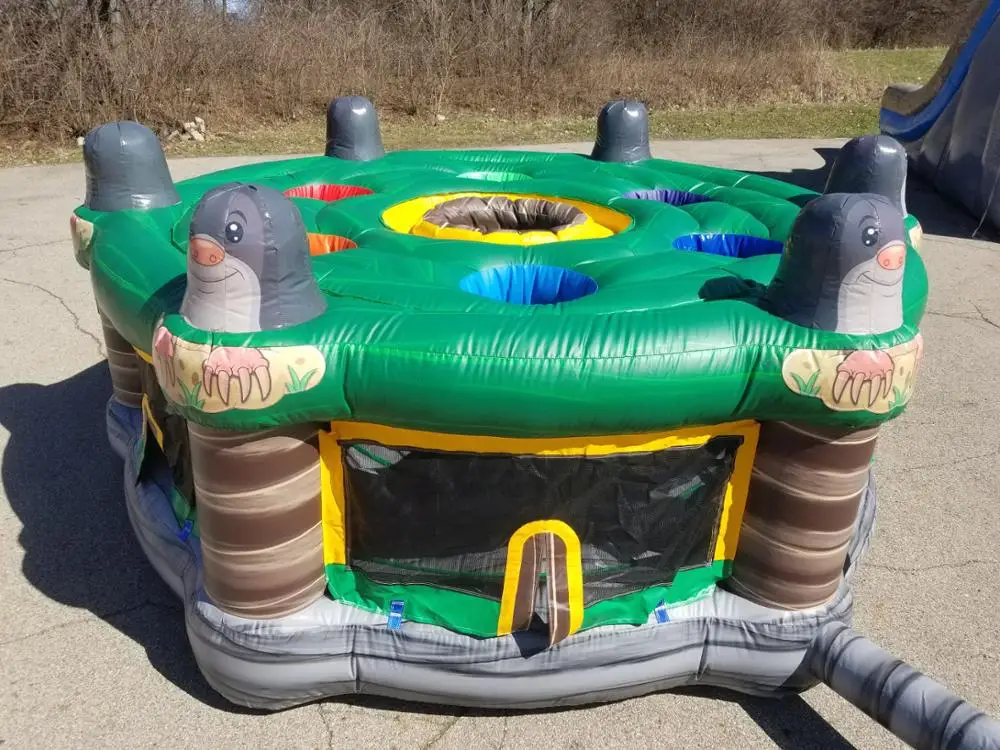 Most Popular Giant Inflatable Human Whack A Mole Sport Game,Interactive Inflatable Whack Game For Party