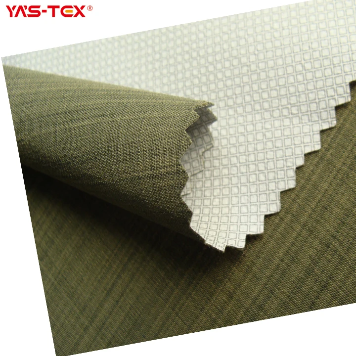 Waterproof breathable tpu coated summer jacket fabric