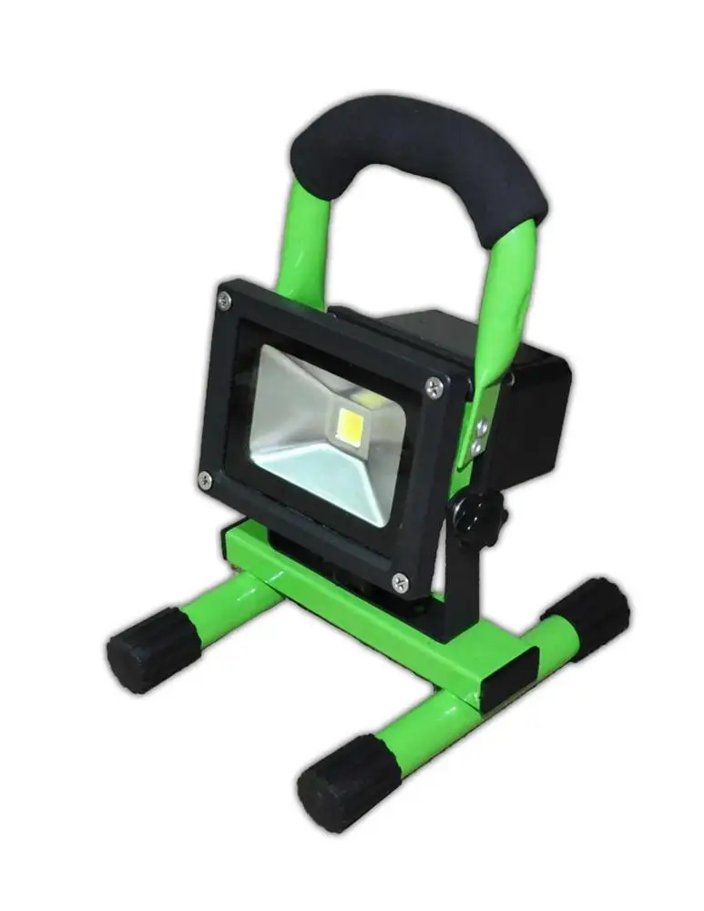 Simple design 10w rechargeable led flood light 4 hours led work light