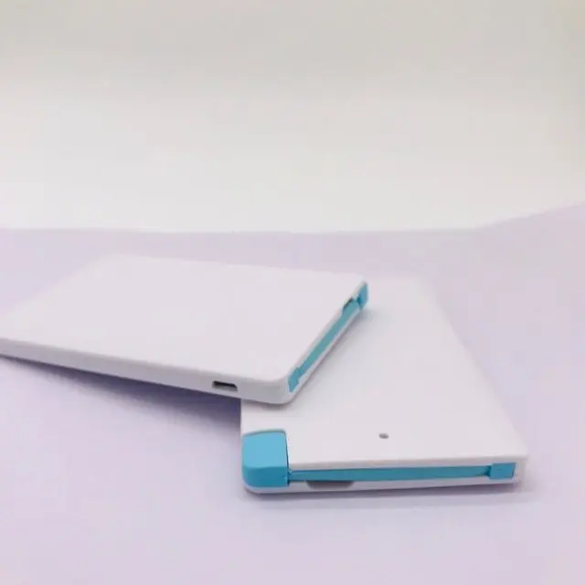 Business gift ! Credit card power bank 2000mah mini card power charger