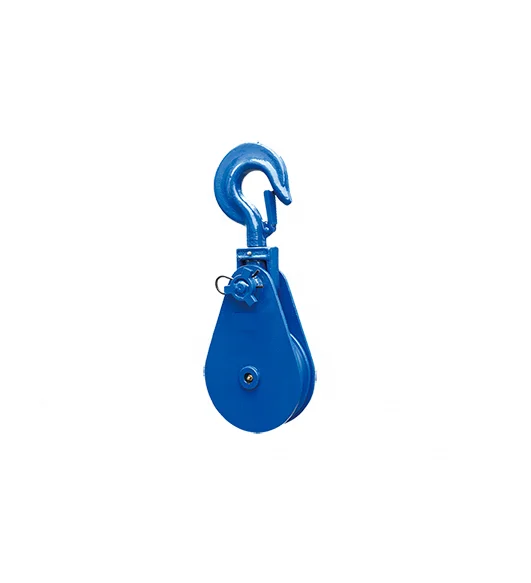 High strength powder coated heavy duty  snatch block pulley block