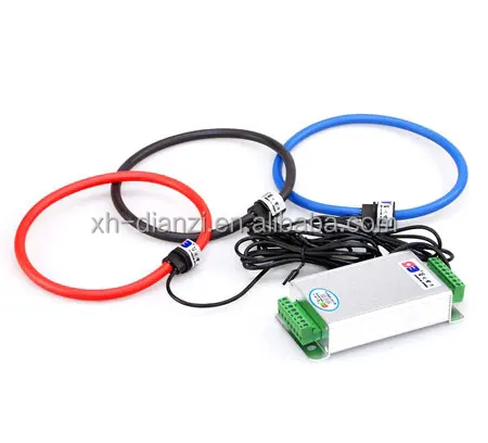 flexible rogowski coil transducer 0.33V output/3 phase flexible rogowski coil 1000A/4-20MA DC