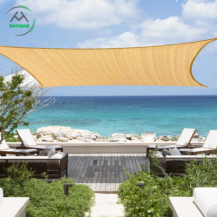 Private Custom Polyester Waterproof Shade Sail Outdoor Sunshade Shade Sail Extra Large For Sale