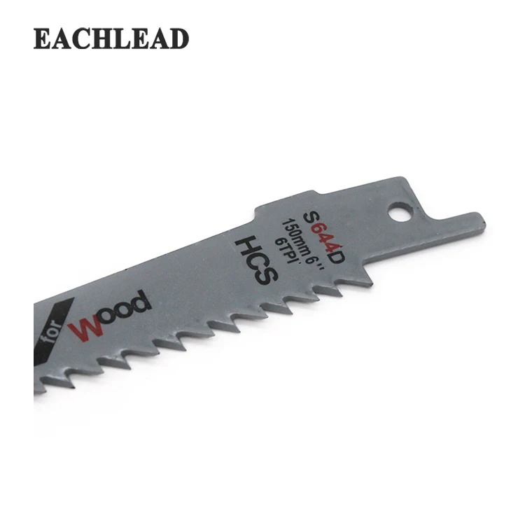 Electric saw fitting reciprocating / Sabre saw blades fast cut wood/plastic pipe item S644D