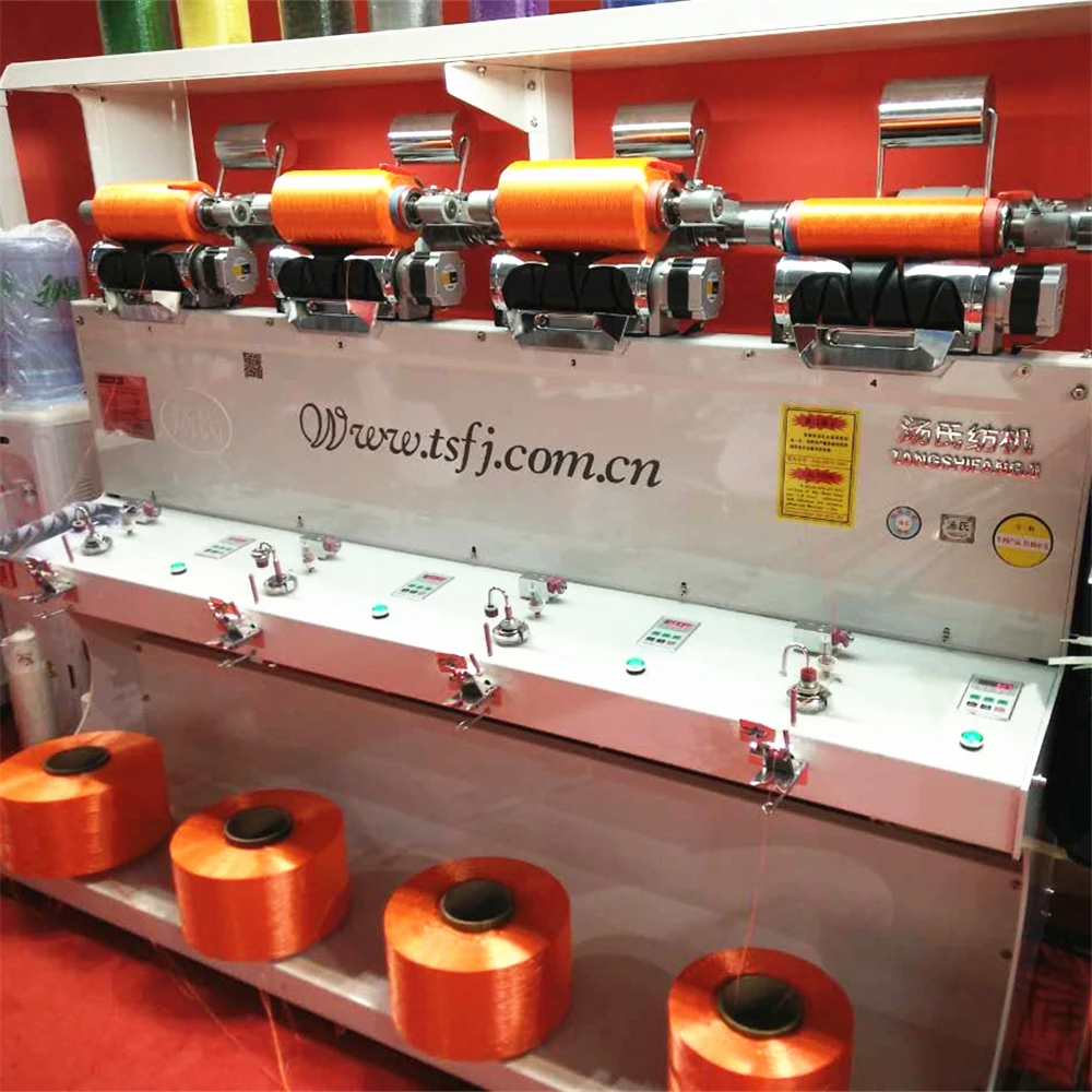 
high speed winding yarn on big bobbin winder 