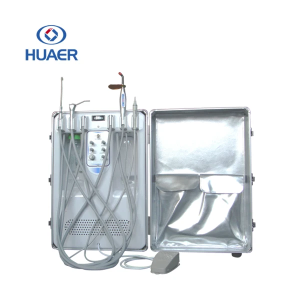 2024 Hot Sale Dental Curing Light Stainless Steel Air Tank Suction Portable Dental Operating Unit With CE And ISO Approved