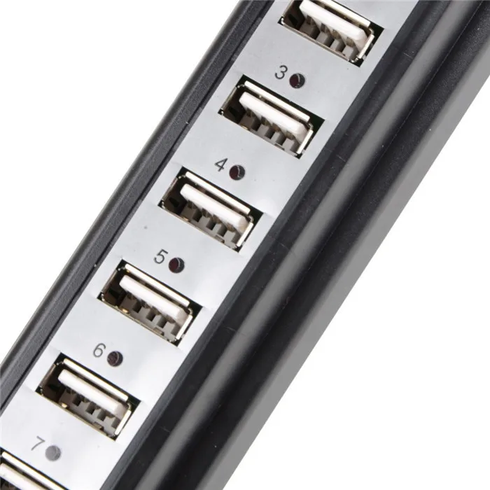 10 ports 2.0 usb port hub