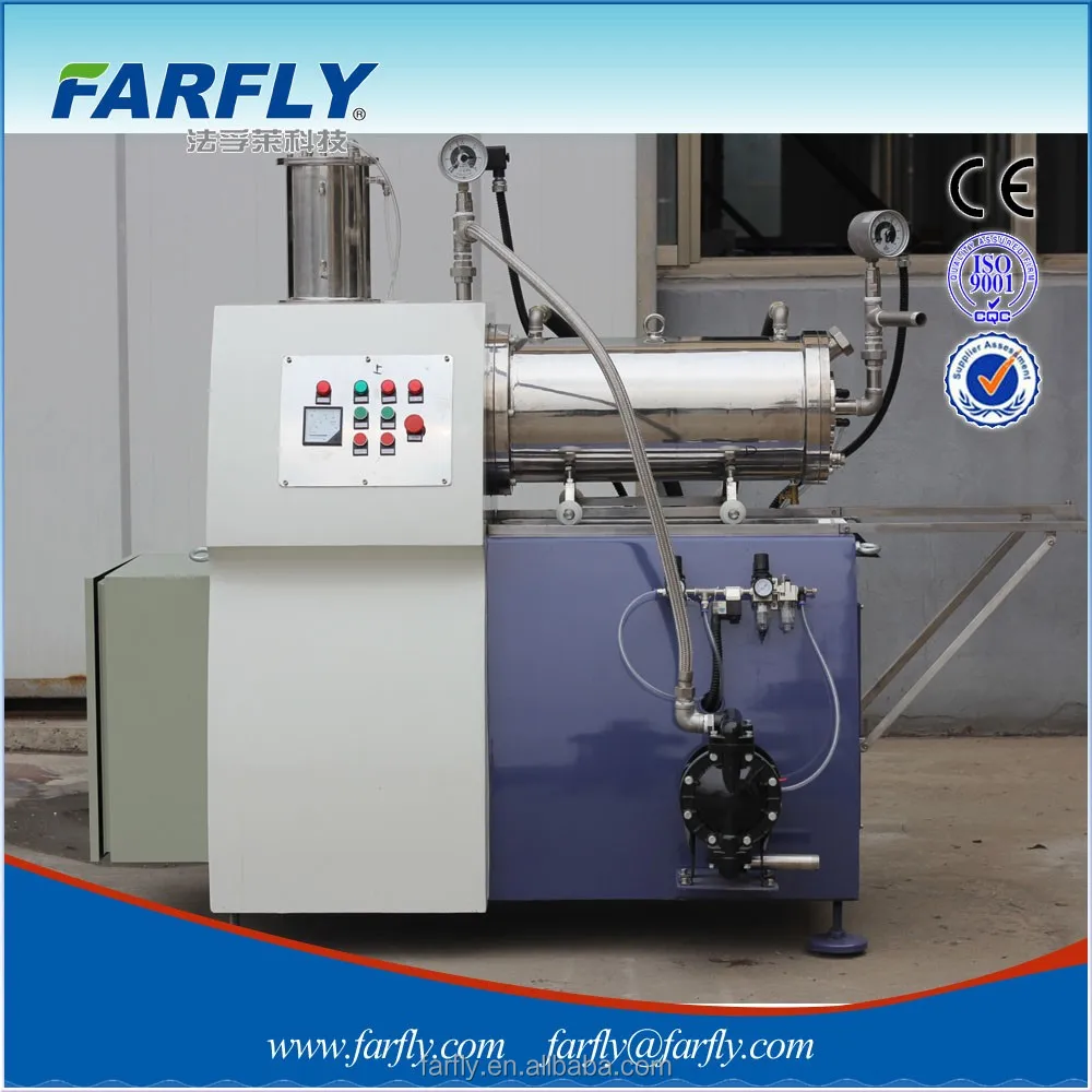 Нано-технологии краски мокрые бисерной мельницы.