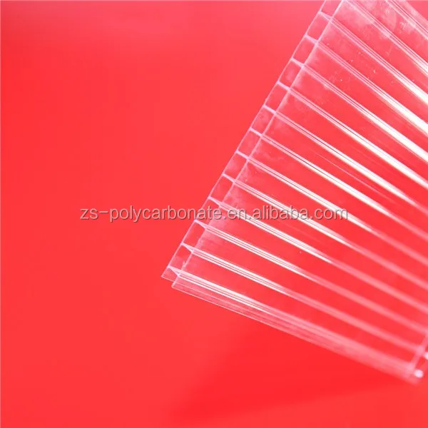 Cheap Price Polycarbonate Hollow Sheet for Greenhouse skylight roof