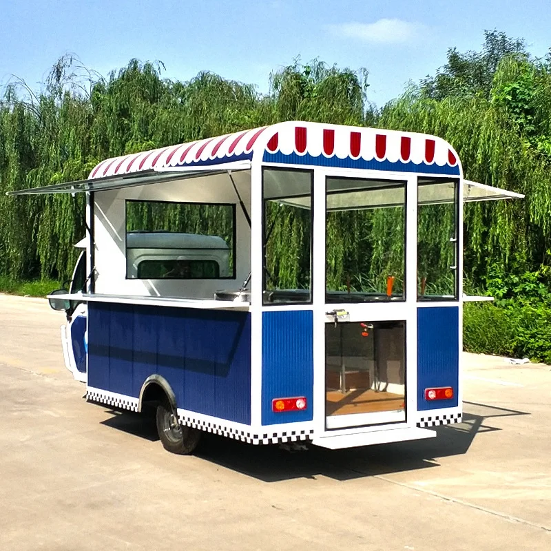 High quality multi functions used food cart for sale in germany With CE