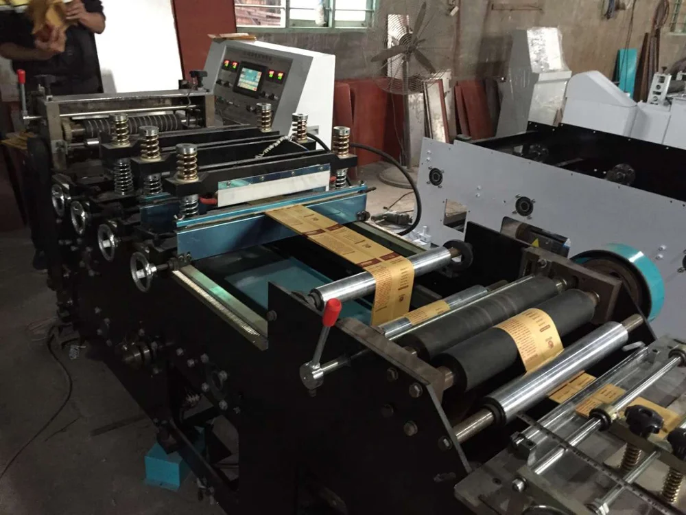 ZDF model High speed middle and bottom sealing paper bag making machine