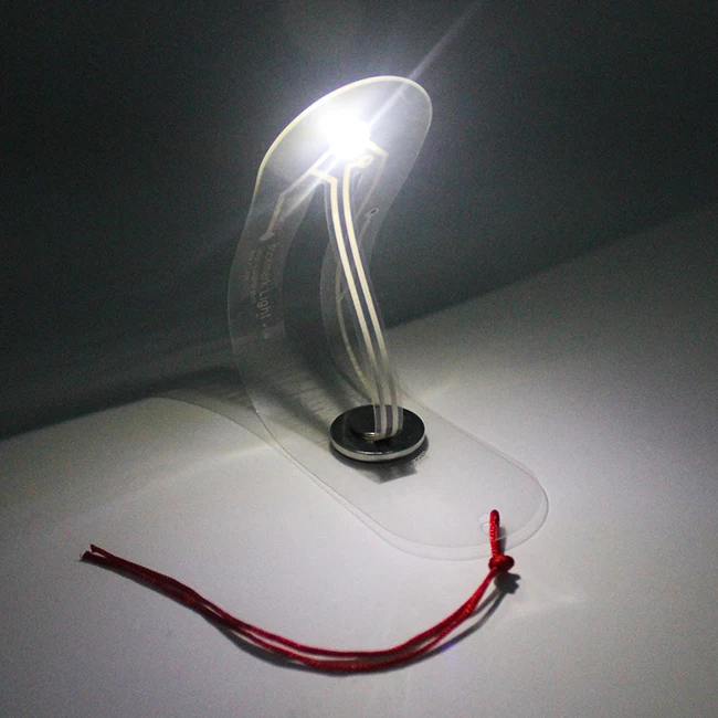 2022 New Promotional Gift Thinnest Flexible Mini Led Light Bookmark Light