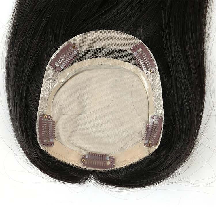 CARA Mono Silk Base Women Hair Pieces Human Hair Replacement System Hair Piece Toupee For Woman