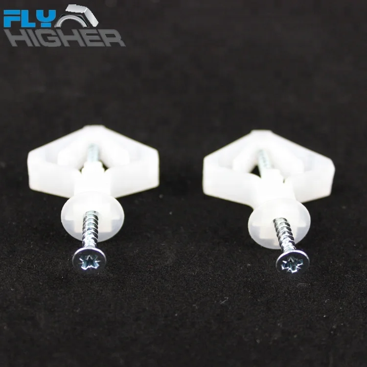 Plasterboard  Toggle Anchor PP butterfly wall plug