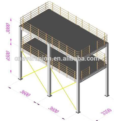 Warehouse Steel Platform Racking System