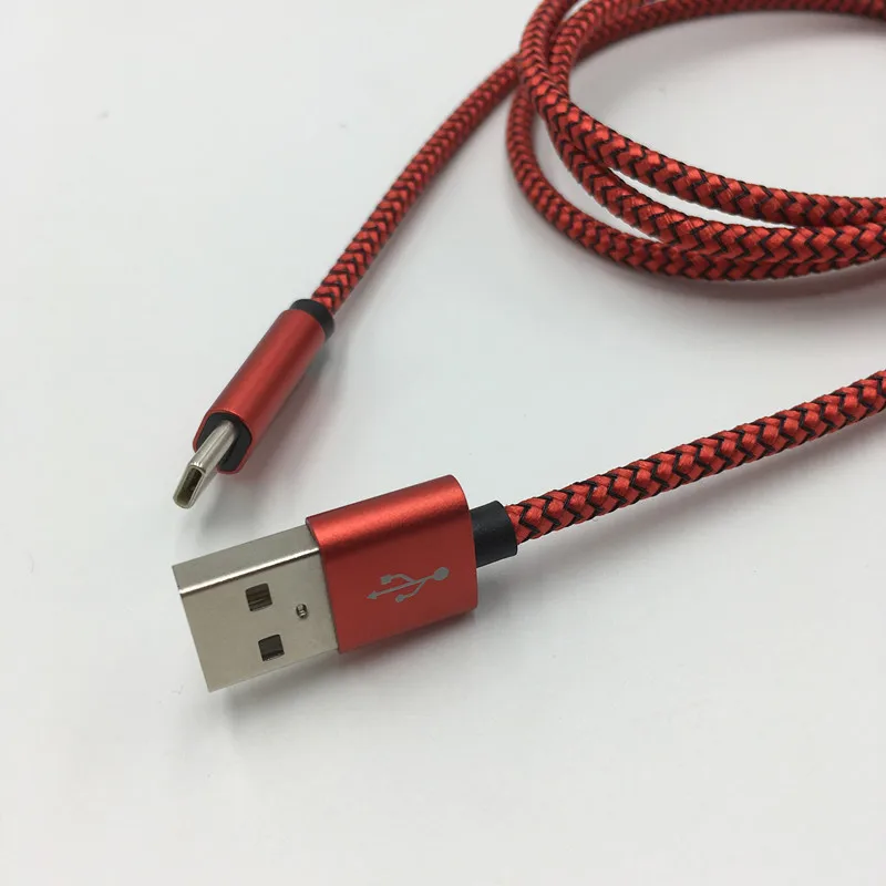 Shenzhen Factory High Speed Aluminum Alloy USB 2.0 Type C Data Sync Charger Cable