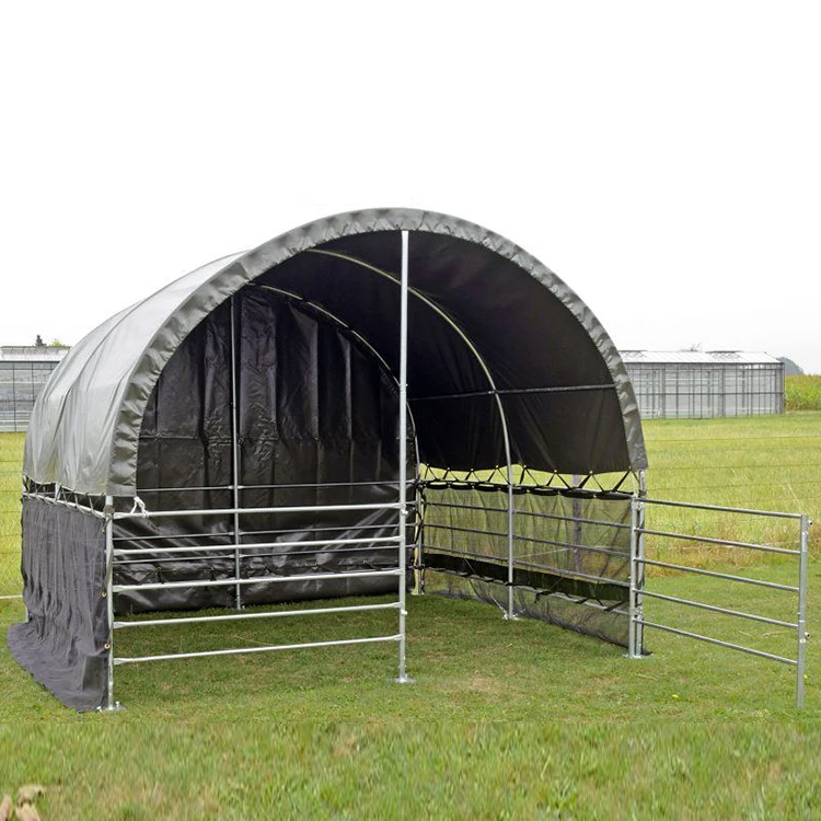 Outdoor windproof cattle sheep animal tent