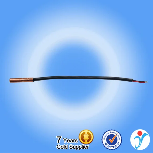 Copper tube temperature sensor 4.7k ntc thermistor