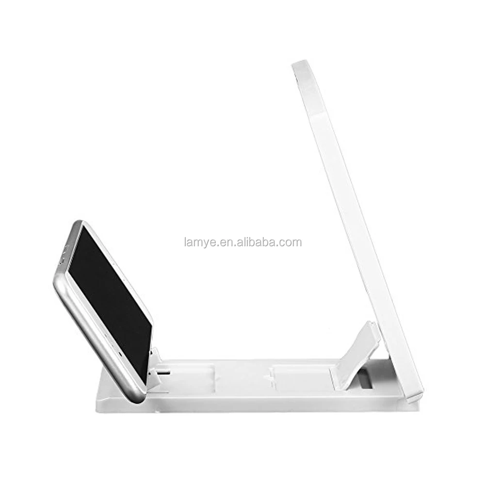 Foldable Screen Amplifiers for Smart Phone Enlarge Screens Stand Holder Cell Phone Screen Magnifier For Watching Movies Video
