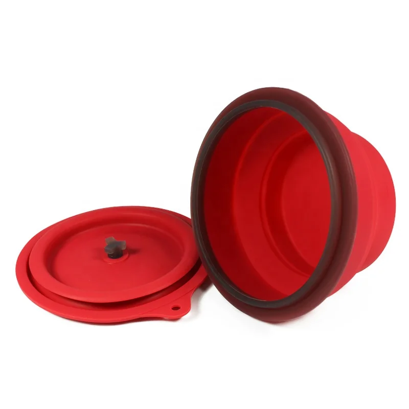 Creative Food Containers Portable Silicone Collapsible Lunch Box