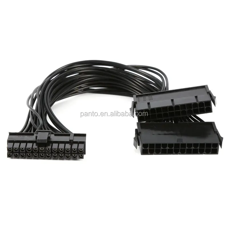 
ATX 20+4pin power supply psu dual cable 