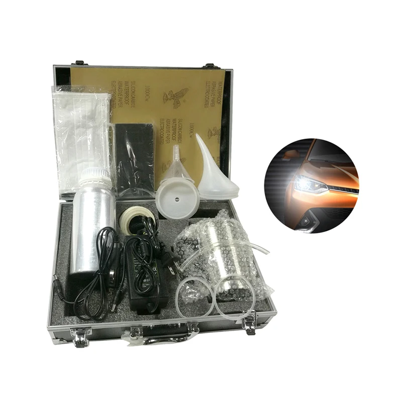 Устойчивая к царапинам жидкость для восстановления фар для автомобилей Allplace