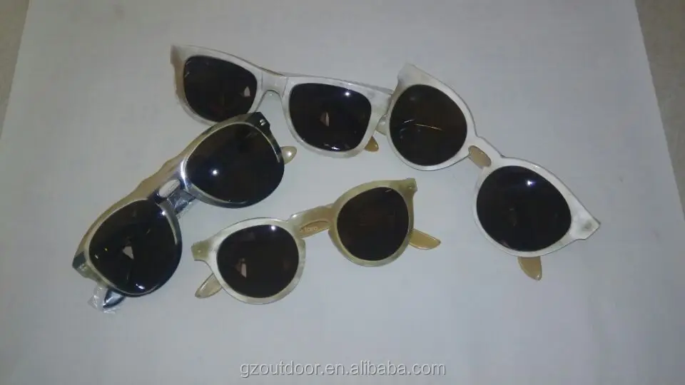 
best quality white bull ox buffalo horn TAC lenses sunglasses,vintage fashion optional round ,natural handmade spectacles 