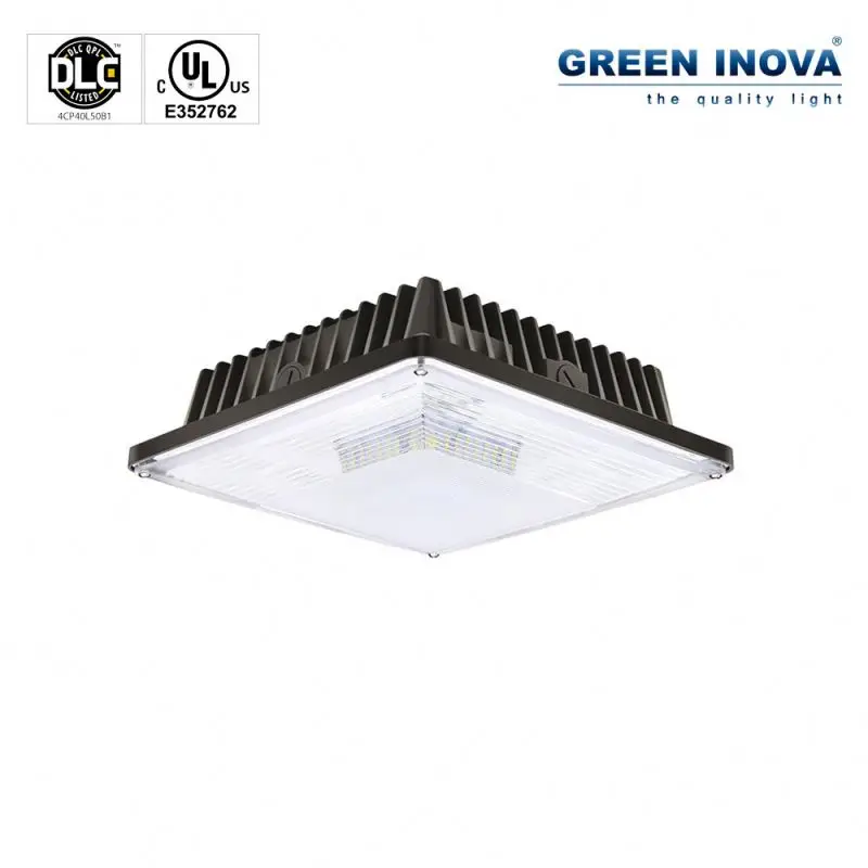 UL CUL DLC Премиум список, оптовая продажа, Dlc навес, уличное освещение 60 Вт, светодиодное гаражное освещение