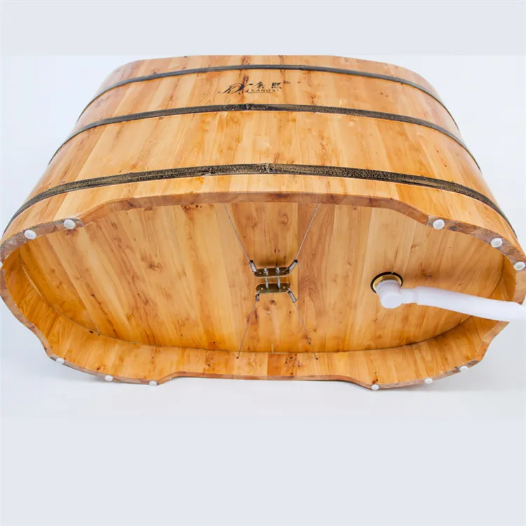 Wooden bathtub,wooden bath barrels,cedar wood spa tub