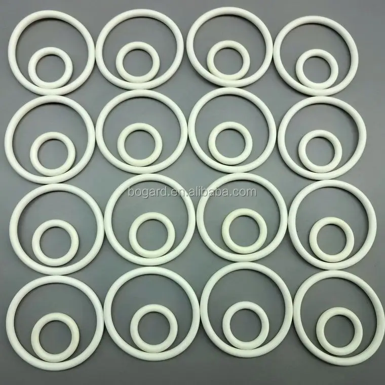 good quality wholesale high temperature resistance foodgrade white o-ring seals clear silicon oring EPDM