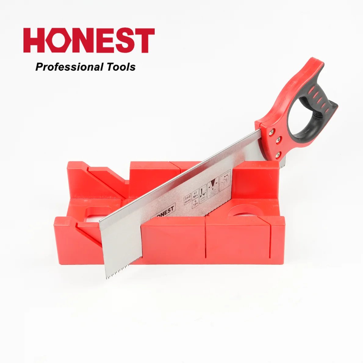 
350mm Mitre box with back saw 0/45/90 degree pruning blade wood cutting hand saw 