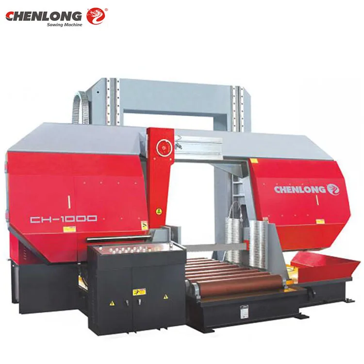 
CHENLONG CH-1000 Double Semi Automatic Band Saw Gantry Type Machine For Cut 