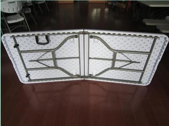 Outdoor or indoor Furniture General Use 6ft HDPE banquet rectangular folding table