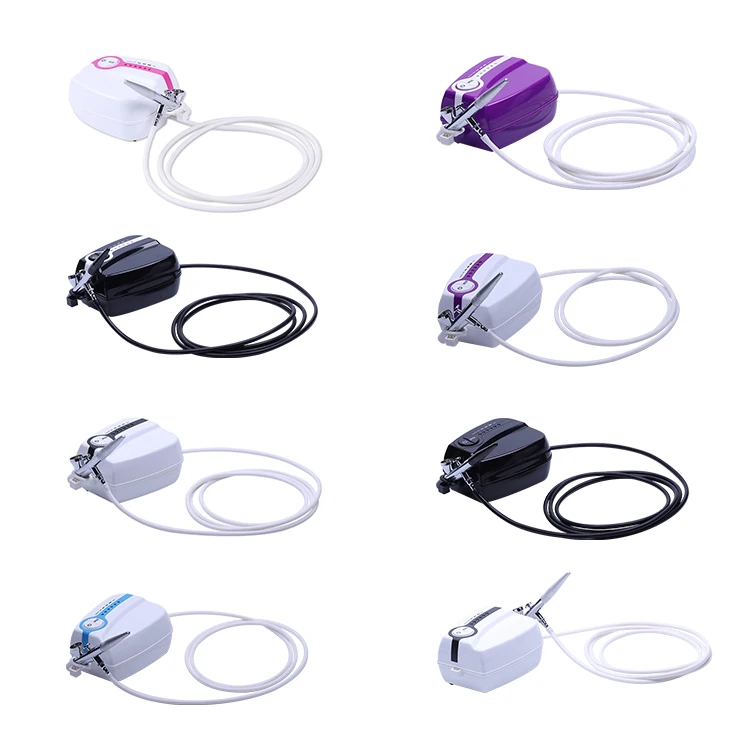 Профессиональный Горячий гвоздь временная татуировка торт декорирование воздушная щетка компрессор комплект с аэрографом