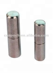 Стальной цилиндрический шарнир, стальной сварной шов на шарнире