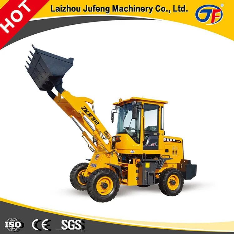 1.2 TON FRONT WHEEL LOADER MODEL ZKJF912 WHEEL LOADER