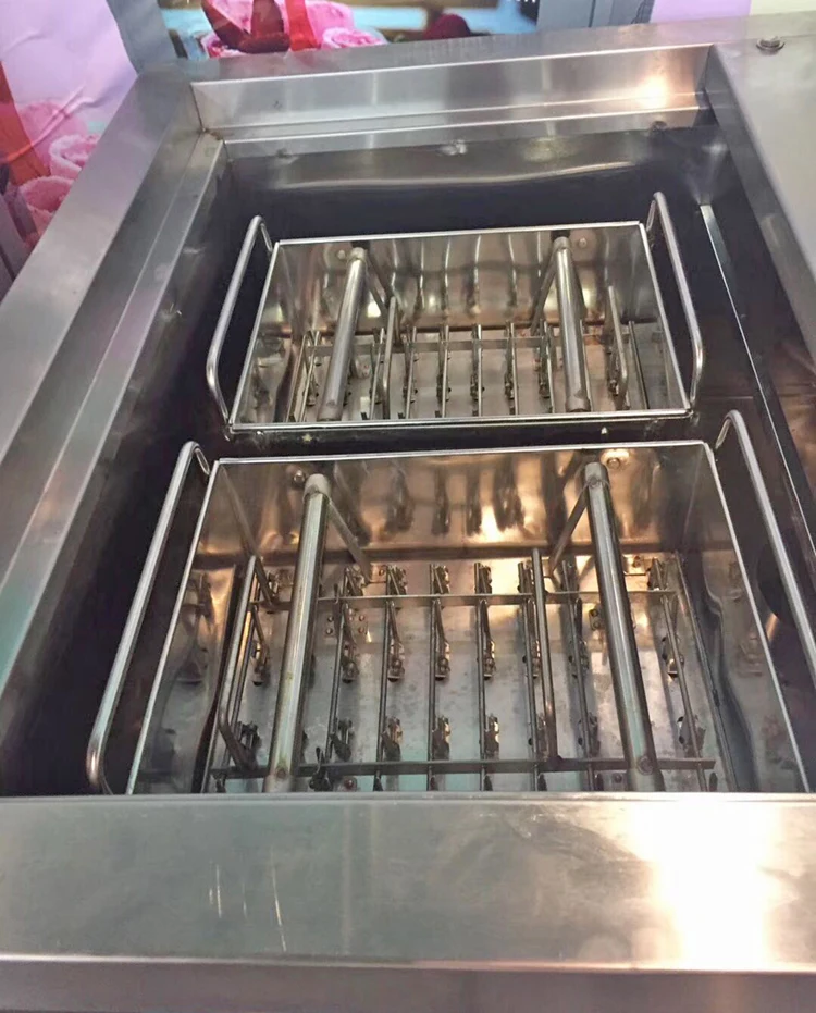 New Arrival Commercial Ice Lolly Popsicle Making Machine /Stick Pop Maker Price/ Stick Ice Cream Machine For Sale