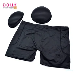 Pad Butt Enhancer Slimmer Panties Tummy Control Boy Shorts Slim And Lift Shapewear