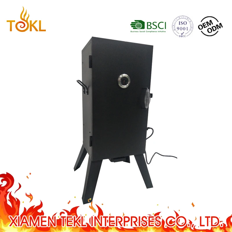 Electric Vertical Smoker with Adjustable Height Cooking Grid