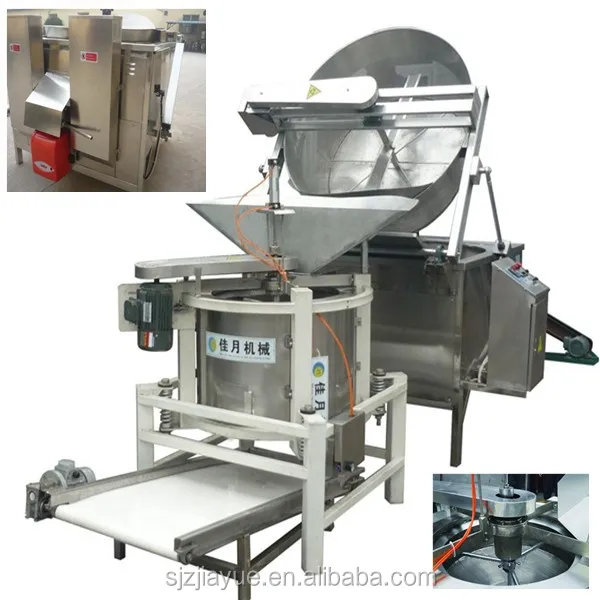 Automatic Plantain Potato Chips Making Frying Machine