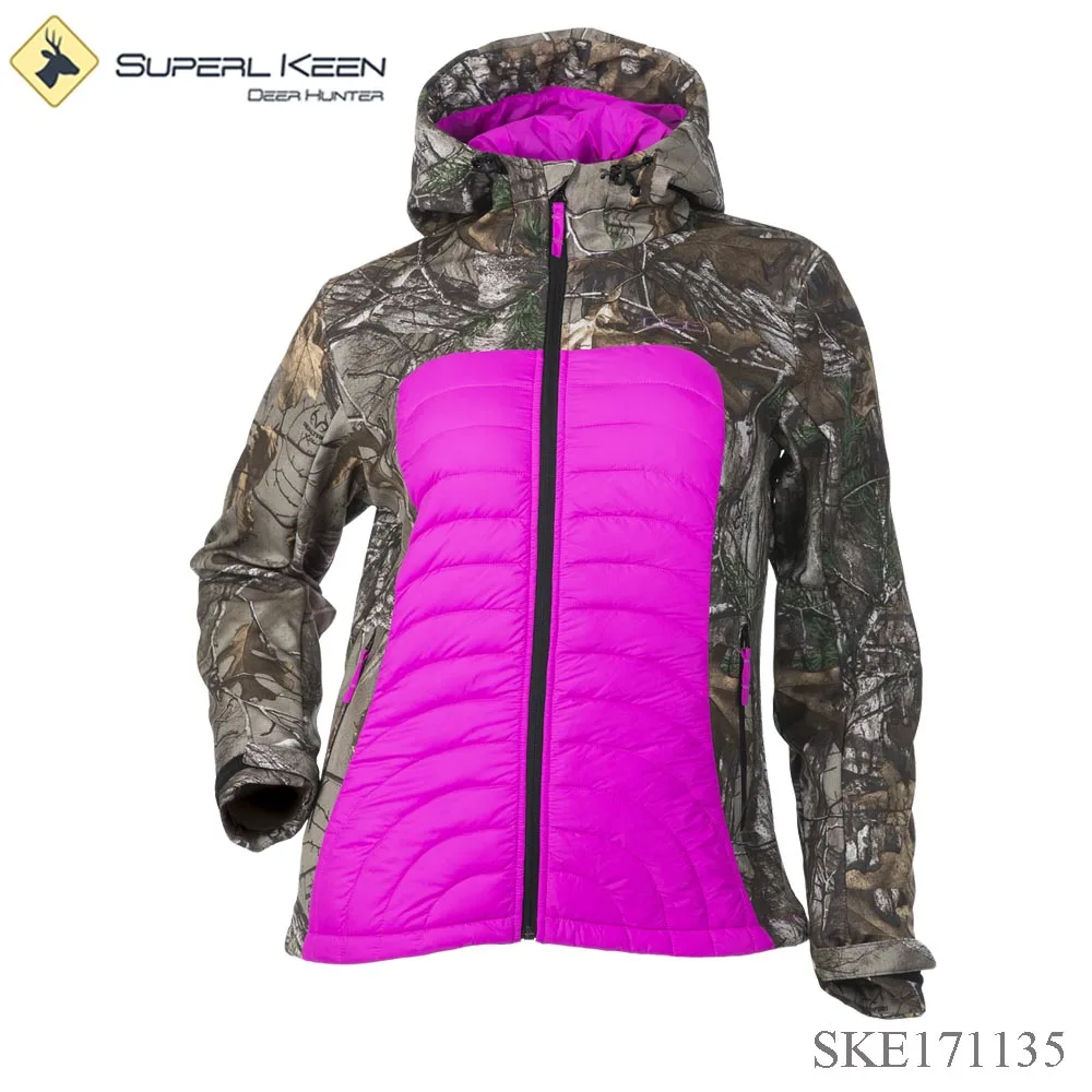 High Quality Windproof Womens Hunting Jacket Camo Jacket Realtree Hunting Clothes