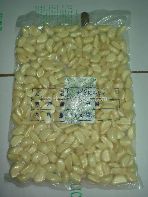 Fresh Peeled Garlic in 2019