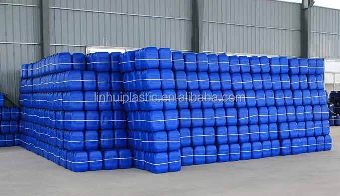  Пластиковый материал и цилиндр типа HDPE 25 литров jerrycan с широким горлом