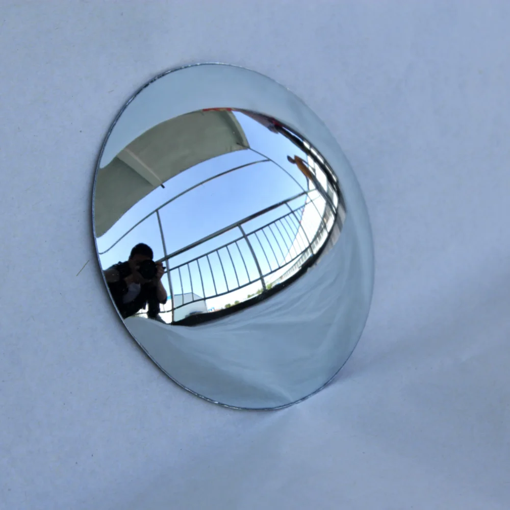cheap frameless round concave convex mirror glass