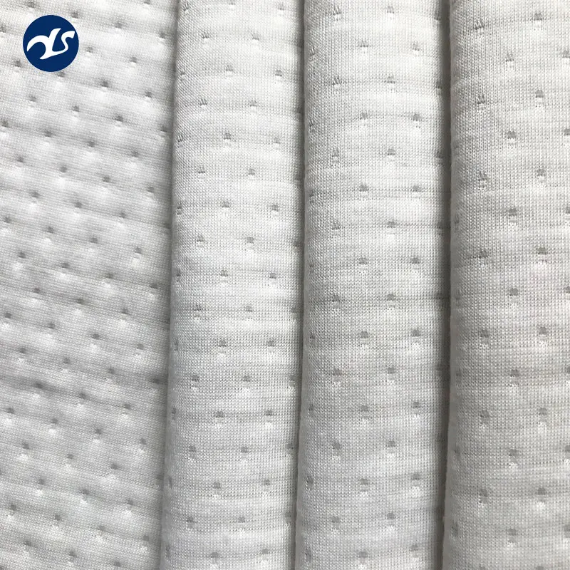 Cheap price high quality jacquard mattress knitted fabric