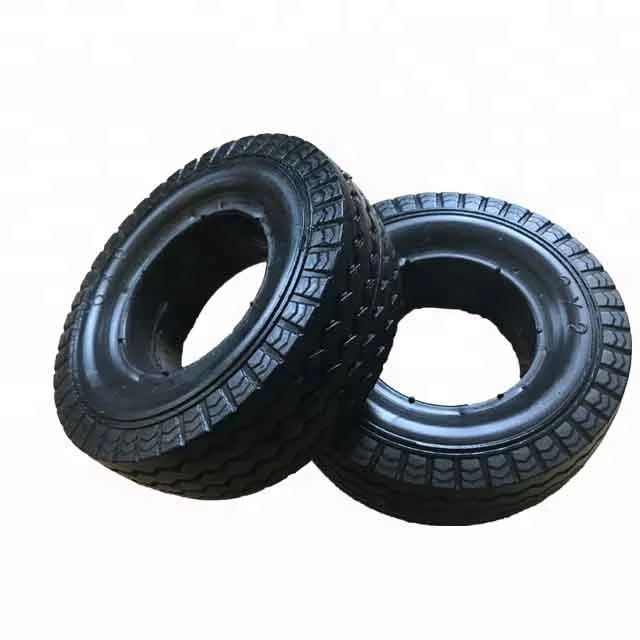 
High Quality 6x2 Colored Solid Tires For Scooter 