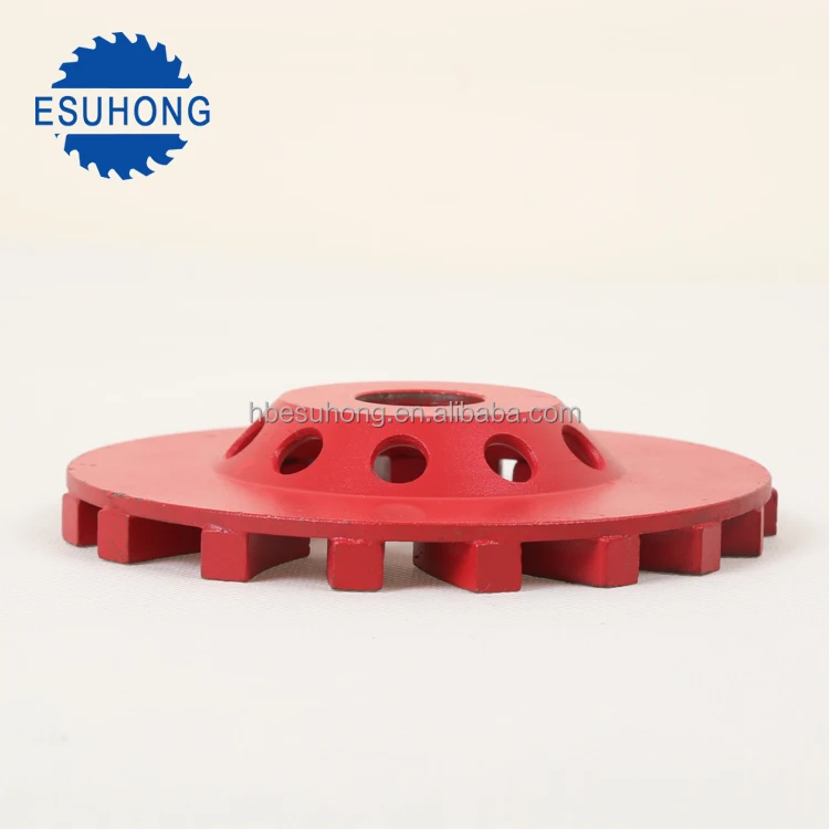 125mm to 180mm Turbo Segment Diamond Cup Grinding Wheel